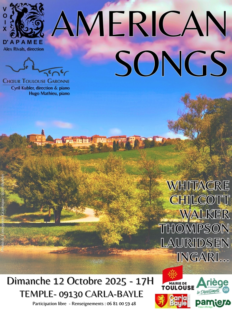 Affiche Concert Carla-Bayle 12/10/25