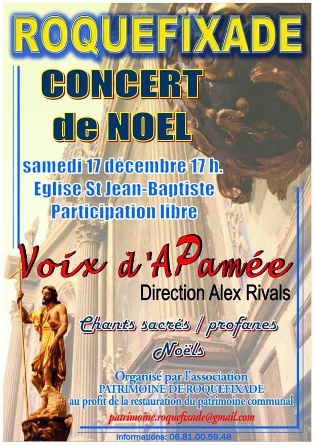 Concert Noel Roquefixade 2022